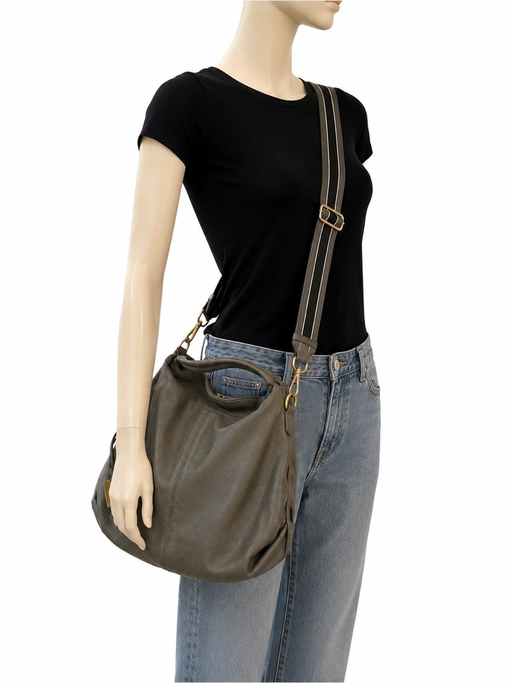 Furla Leather Two-Way Hobo Bag